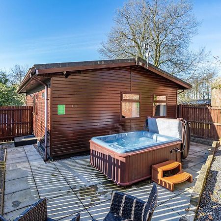 Bluebell Lodge 7 With Hot Tub 牛顿斯图尔特 外观 照片